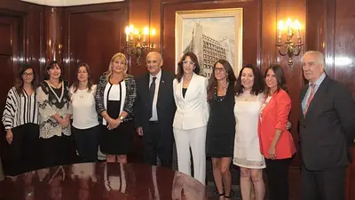 Por el 8M, funcionarias se reunieron con el Síndico General de la Nación Por el 8M, funcionarias se reunieron con el Síndico General de la Nación