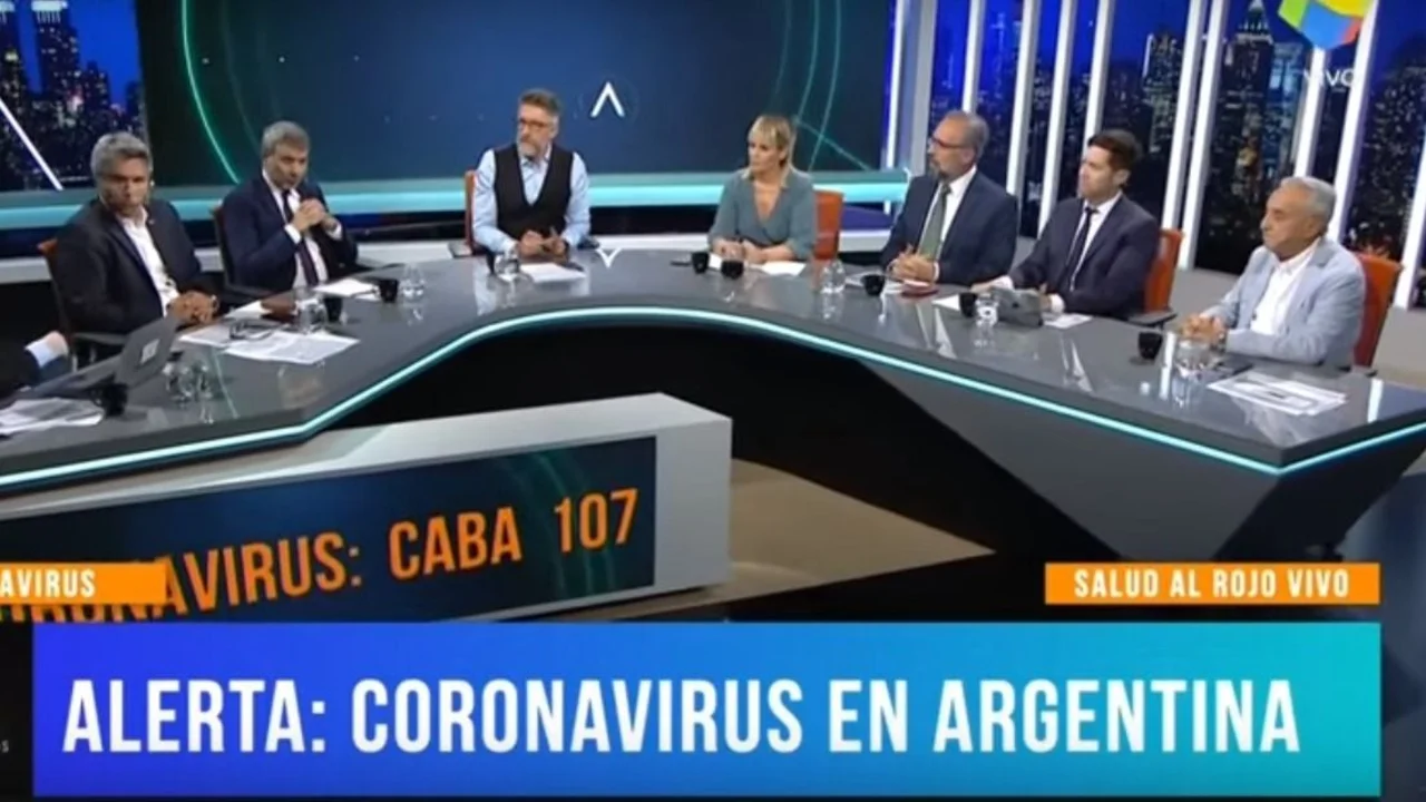 Coronavirus: Pedro Cahn desmintió a todo el panel de Animales Sueltos en vivo