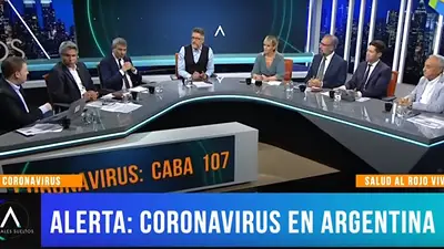 Coronavirus: Pedro Cahn desmintió a todo el panel de Animales Sueltos en vivo Coronavirus: Pedro Cahn desmintió a todo el panel de Animales Sueltos en vivo