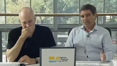 El video del estornudo de Larreta que se volvió viral