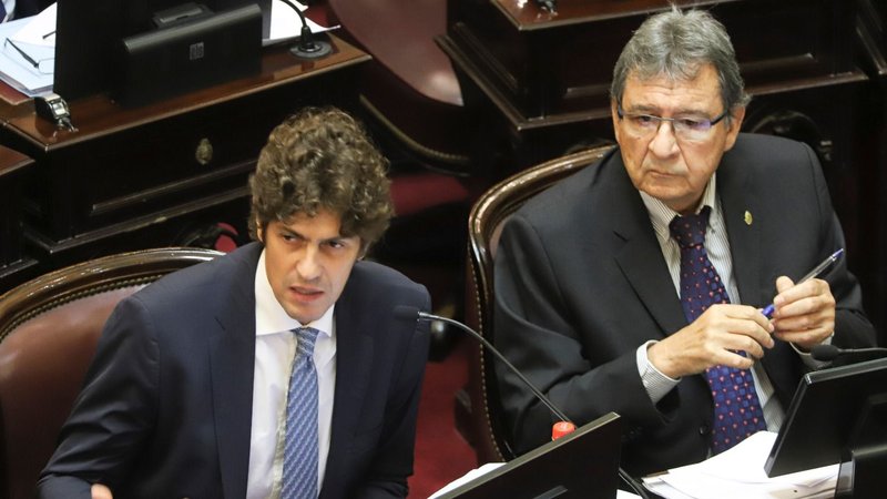 Lousteau protagonizó un blooper en el Senado y lo dejó en offside con el resto de los legisladores