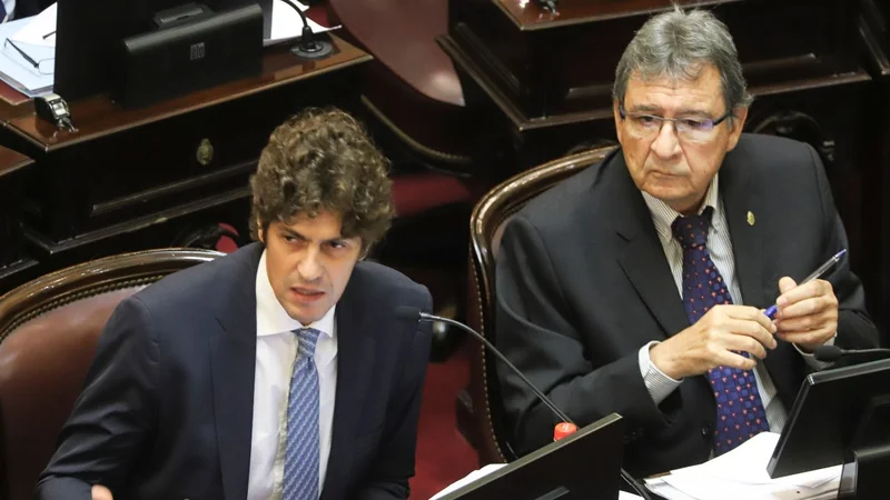 Lousteau protagonizó un blooper en el Senado y lo dejó en offside con el resto de los legisladores