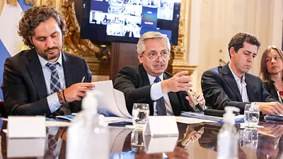 Cafiero: "Alberto está conforme con el Gabinete, no habrá más cambios" Cafiero: "Alberto está conforme con el Gabinete, no habrá más cambios"