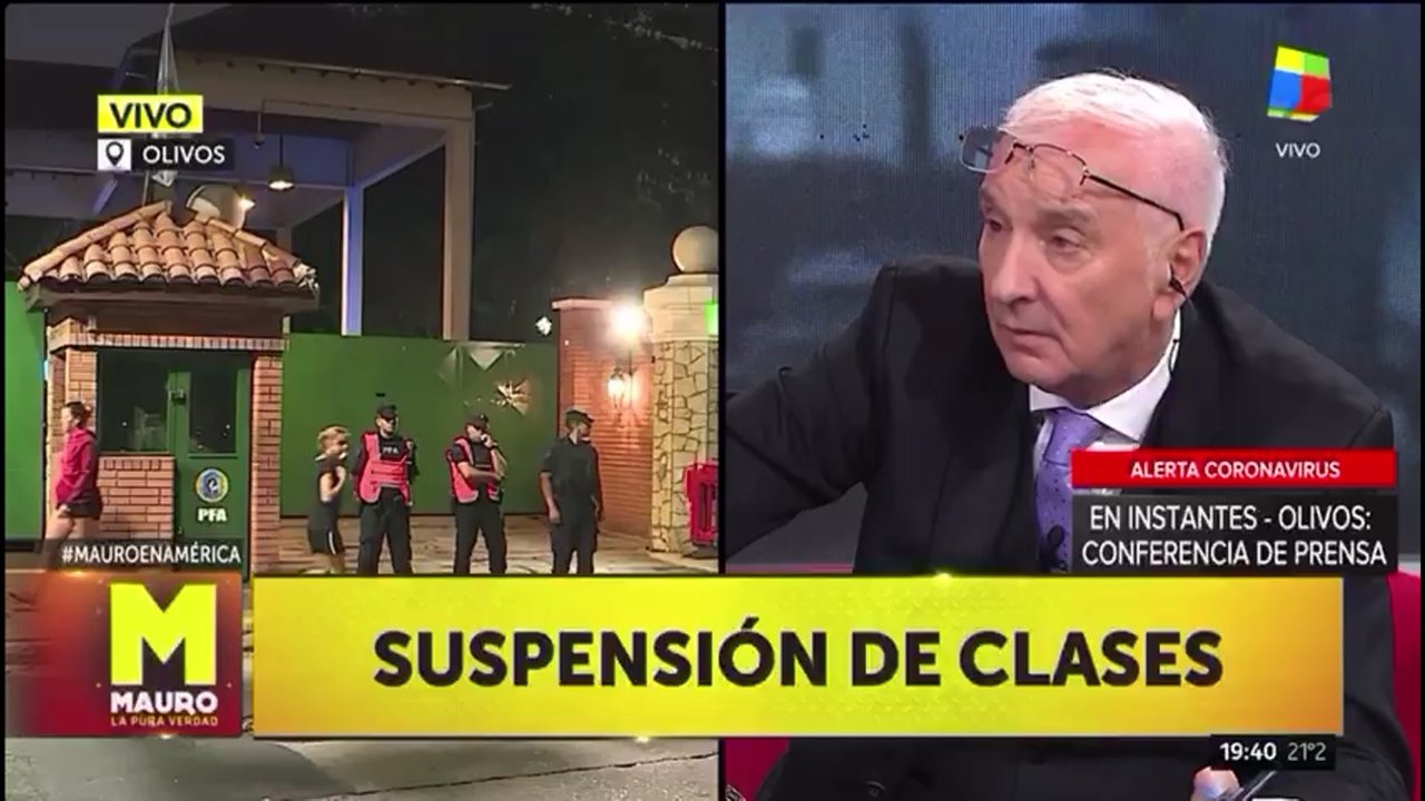 La irresponsable actitud de Mauro Viale sobre las personas de riesgo