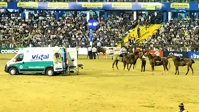 Otro jinete herido en el Festival de Jesús María: está grave Otro jinete herido en el Festival de Jesús María: está grave