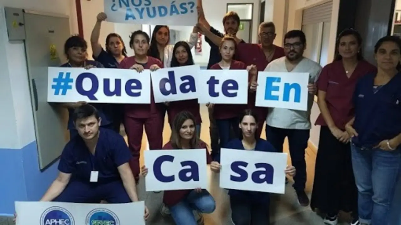 Argentina Aplaude: videos virales de los aplausos desde calles y los balcones a los médicos que luchan contra el coronavirus