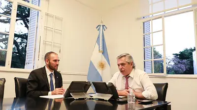 Alberto Fernández le agradeció a la titular del FMI el apoyo por la reestructuración de la deuda Alberto Fernández le agradeció a la titular del FMI el apoyo por la reestructuración de la deuda