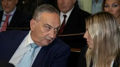 Murió Jorge "Fino" Palacios, el jefe de la Metropolitana de Mauricio Macri Murió Jorge "Fino" Palacios, el jefe de la Metropolitana de Mauricio Macri