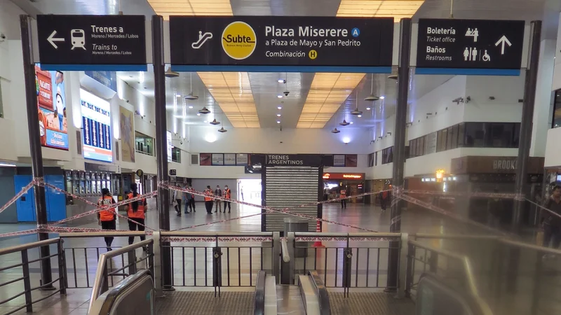 Por el coronavirus, los viajes en subte se redujeron un 98% y es un mínimo histórico