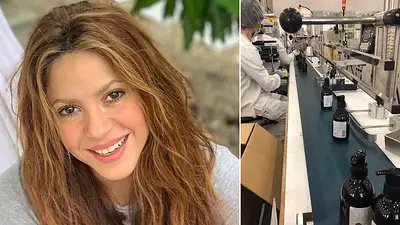 La empresa de perfumes de Shakira fabricará alcohol en gel para combatir el coronavirus La empresa de perfumes de Shakira fabricará alcohol en gel para combatir el coronavirus