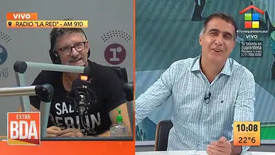 Video: Luis Novaresio confesó un TOC en vivo y Antonio Laje se le rió en la cara al aire de América Video: Luis Novaresio confesó un TOC en vivo y Antonio Laje se le rió en la cara al aire de América