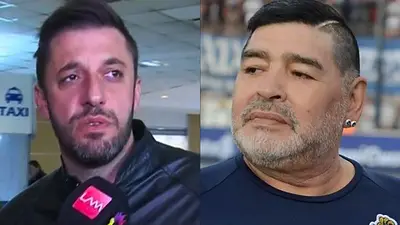 Matías Morla y Diego Maradona Matías Morla y Diego Maradona