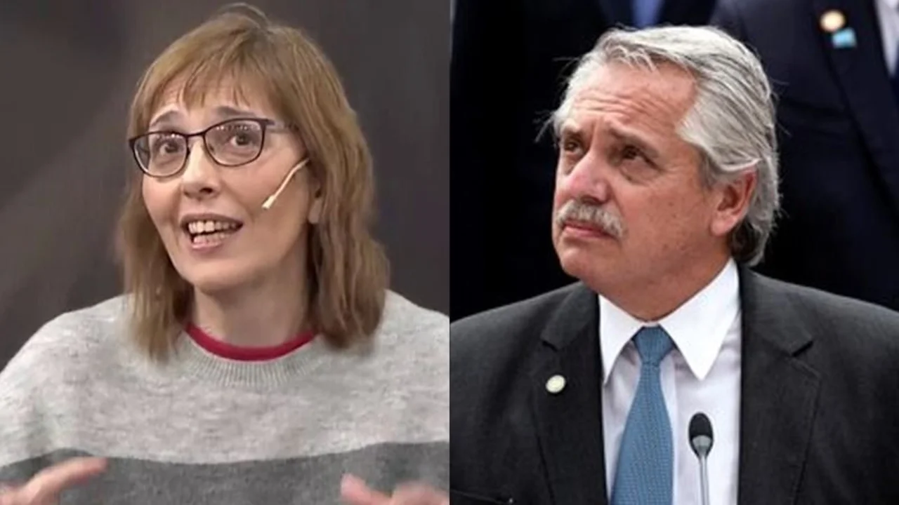 Sandra Pitta y los delirantes comentarios vs. Alberto Fernández