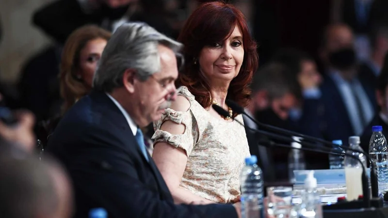Alberto y Cristina Fernández