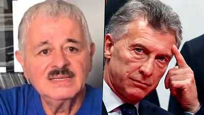 Tití Fernández y Mauricio Macri Tití Fernández y Mauricio Macri