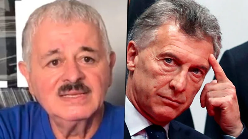 Tití Fernández y Mauricio Macri