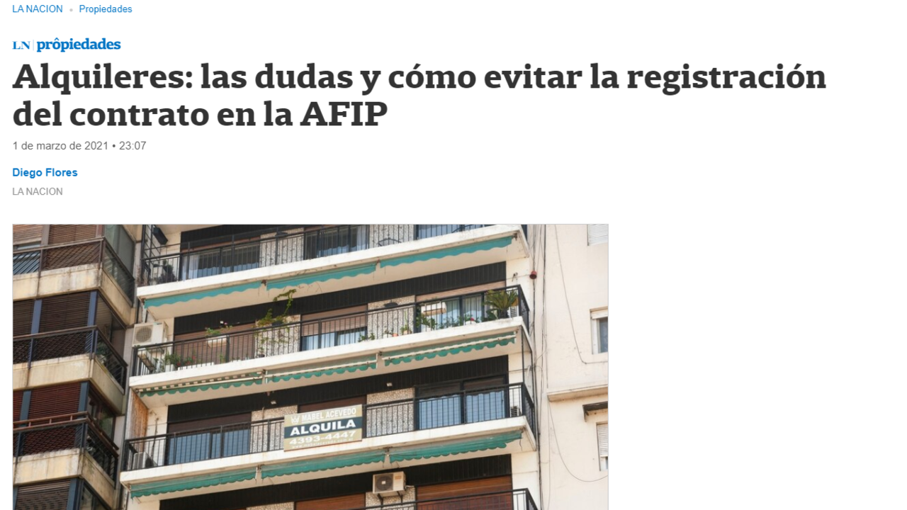polemica nota de la nación para evadir impuestos 