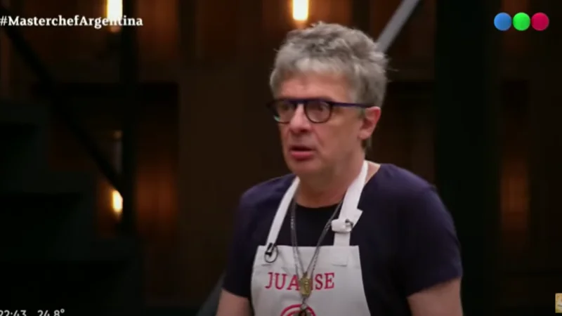 Polémica en MasterChef Celebrity: Juanse acusó al programa de hacer trampa en los desafíos
