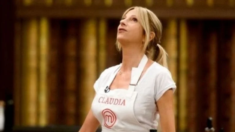 Claudia Fontán debutó en MasterChef Celebrity 2