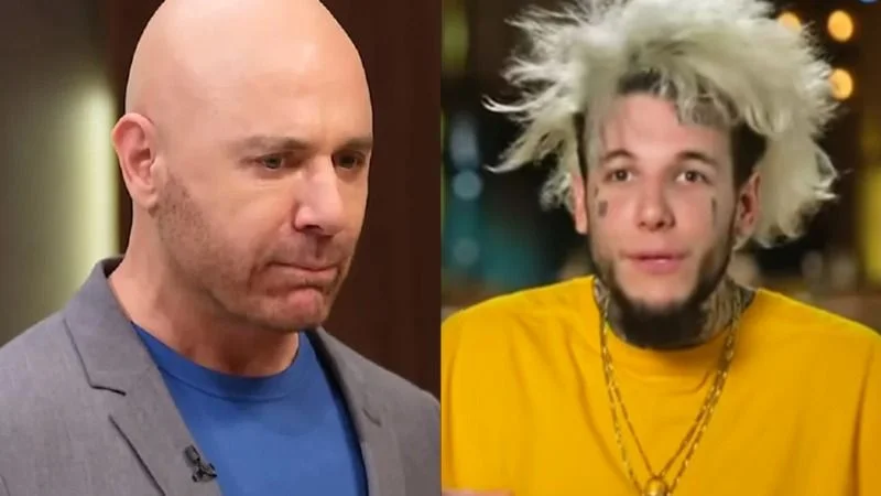Germán Martitegui y Alexander Caniggia en MasterChef Celebrity 2