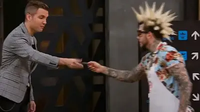 Alex Caniggia se cruzó con Santiago del Moro Alex Caniggia se cruzó con Santiago del Moro