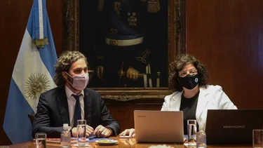  Cafiero y Vizzotti se reúnen para analizar medidas contra el COVID