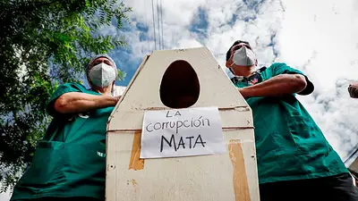 Colapsó Paraguay por el coronavirus: masiva marcha por la renuncia del presidente Colapsó Paraguay por el coronavirus: masiva marcha por la renuncia del presidente