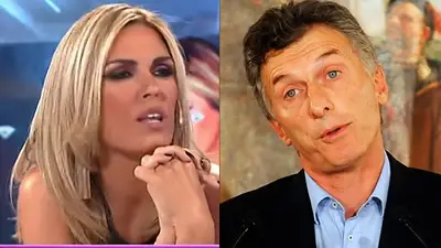 Viviana Canosa y Mauricio Macri Viviana Canosa y Mauricio Macri
