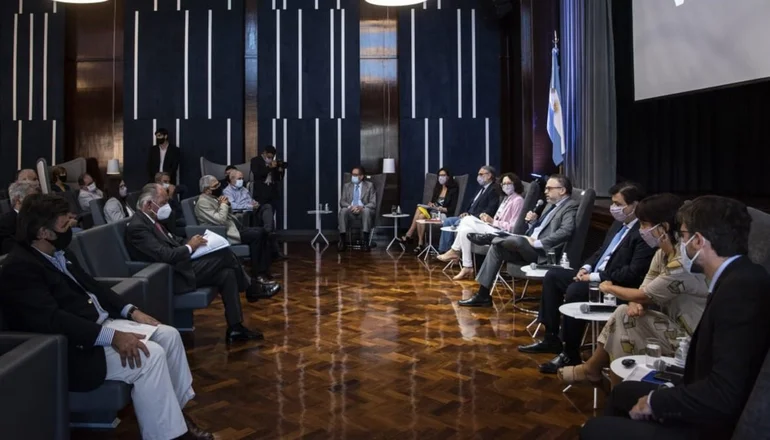 Reunión con sector alimenticio