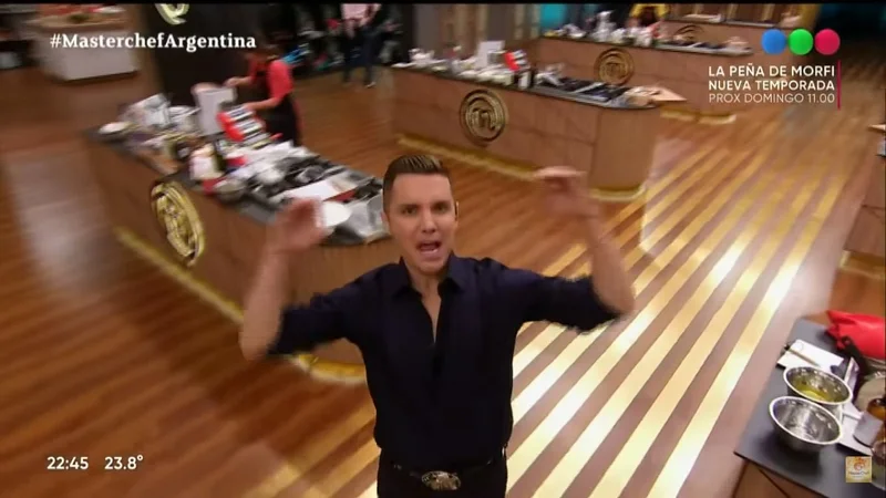 Santiago del Moro en MasterChef Celebrity