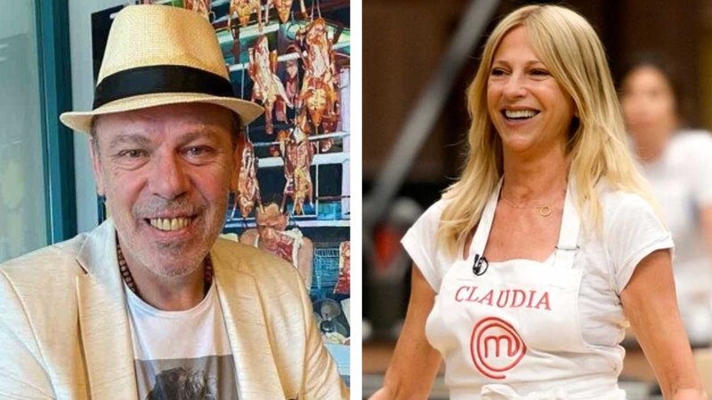 Claudia Fontán. Hernán "Loco" Montenegro. MasterChef Celebrity 2.