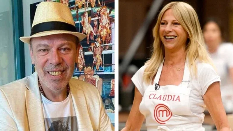 Claudia Fontán. Hernán "Loco" Montenegro. MasterChef Celebrity 2.