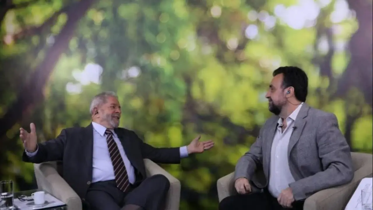 Lula Da Silva y Roberto Navarro