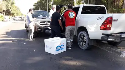 El ministro de Salud de Corrientes se descompensó y chocó una camioneta en la que llevaba vacunas El ministro de Salud de Corrientes se descompensó y chocó una camioneta en la que llevaba vacunas