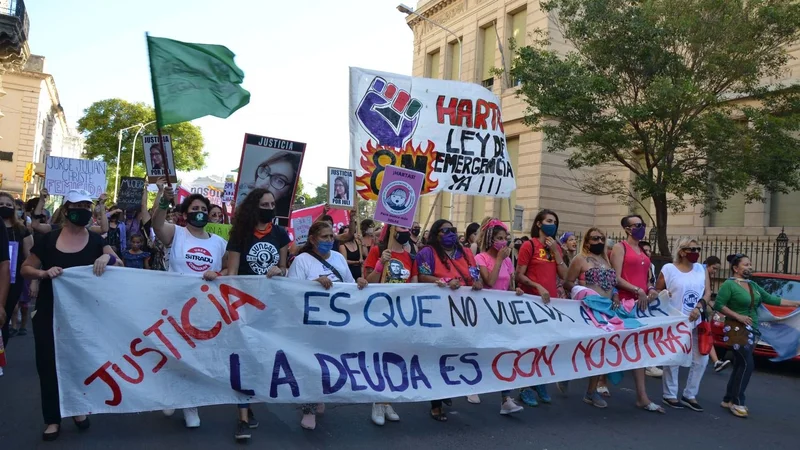 8M: masivas marchas en todo el país contra los femicidios y la violencia de género