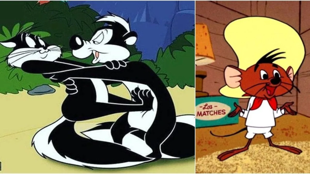 Pepe Le Pew. Speedy Gonzáles. Looney Tunes.