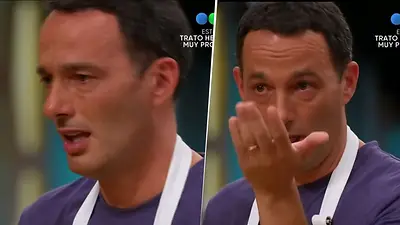 Fernando Carlos llora en MasterChef Celebrity Fernando Carlos llora en MasterChef Celebrity