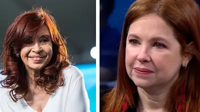 Andrea Del Boca. Cristina Fernández de Kirchner. Andrea Del Boca. Cristina Fernández de Kirchner.