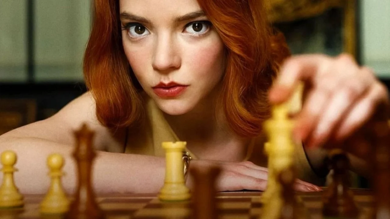 Gambito de dama. Anya Taylor-Joy. Netflix.