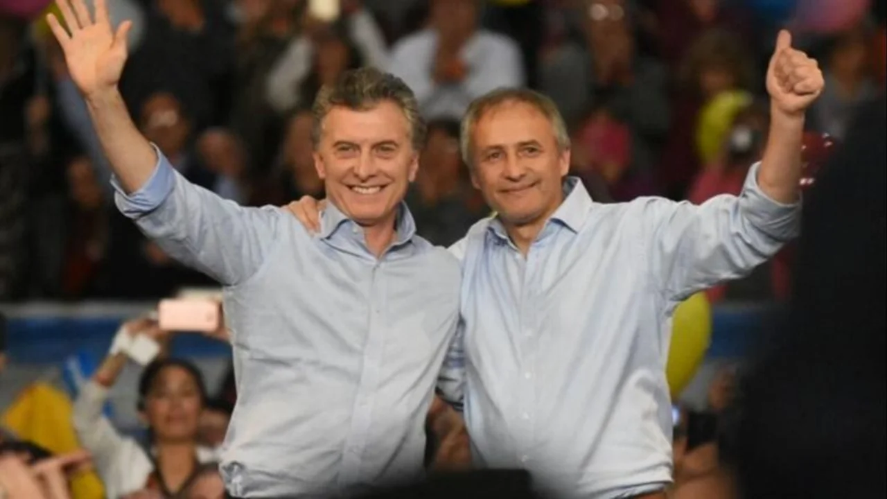 Mauricio Macri y Héctor Baldassi