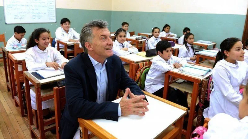 Mauricio Macri clases cara de tonto 