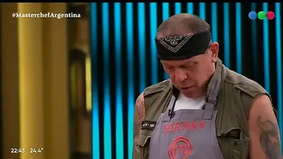 La emoción de Hernán Montenegro en MasterChef Celebrity La emoción de Hernán Montenegro en MasterChef Celebrity