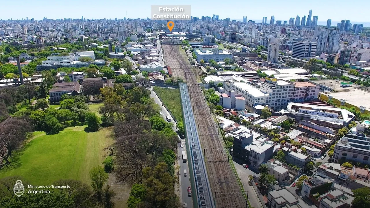 Transporte invertirá 115 millones de dólares en el viaducto Belgrano Sur