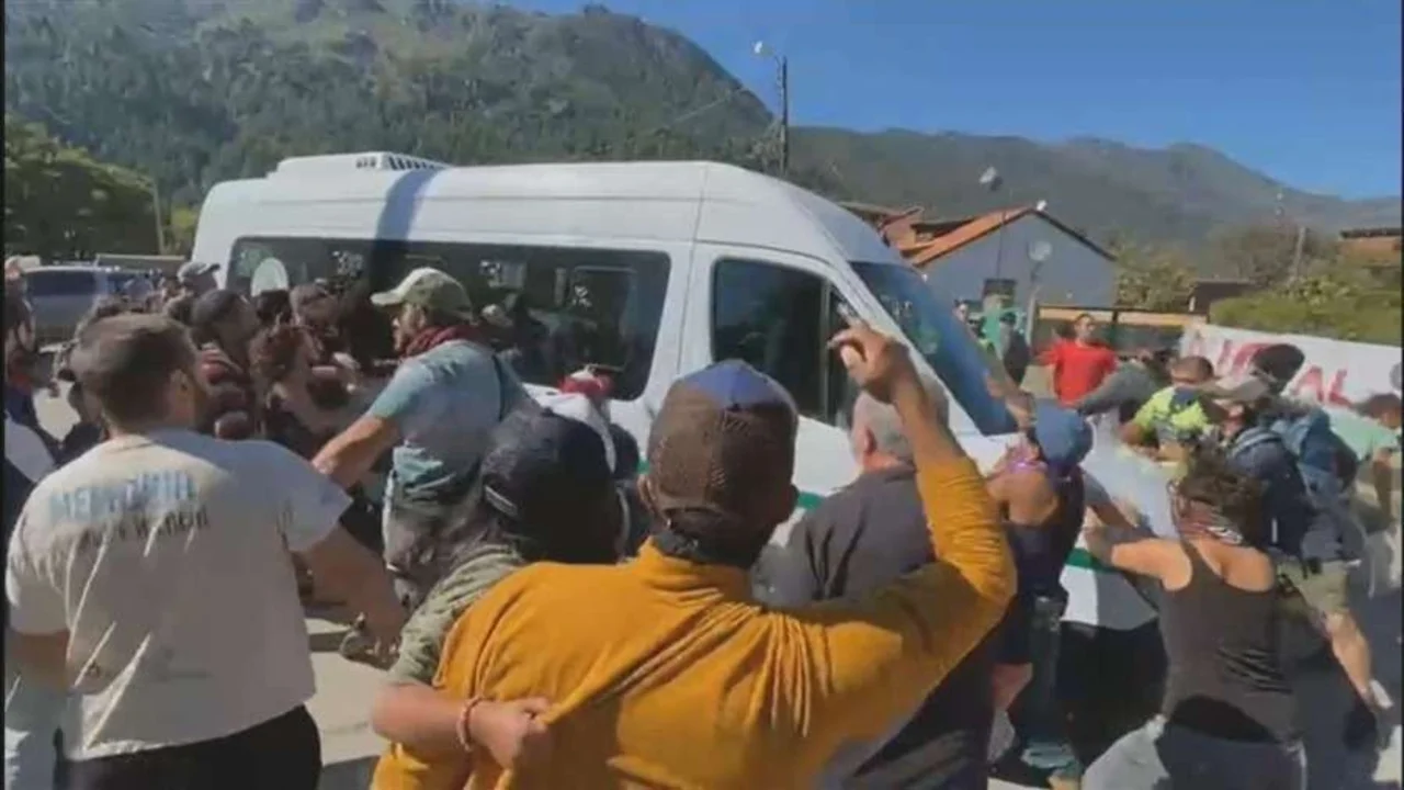 ataque a Alberto Fernández Chubut