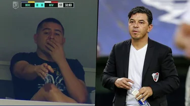 El duro palo de Riquelme al River de Gallardo tras el empate con Boca