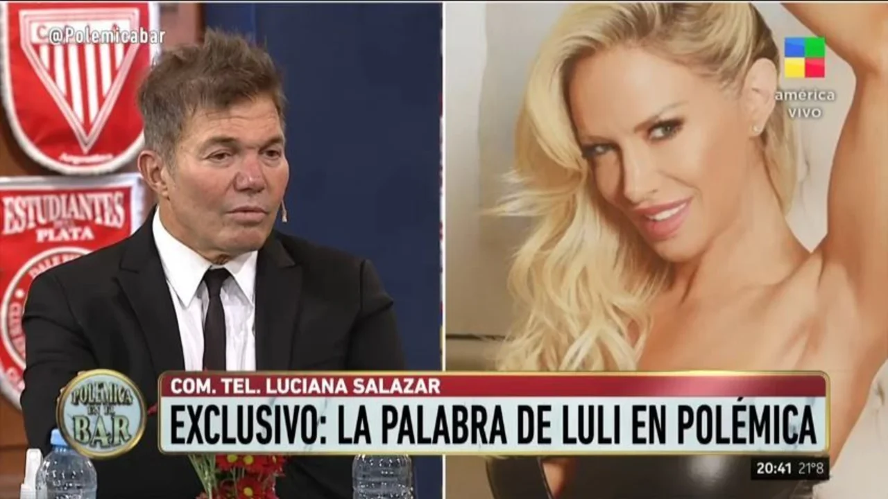 Luciana Salazar cruzó a Fernando Burlando