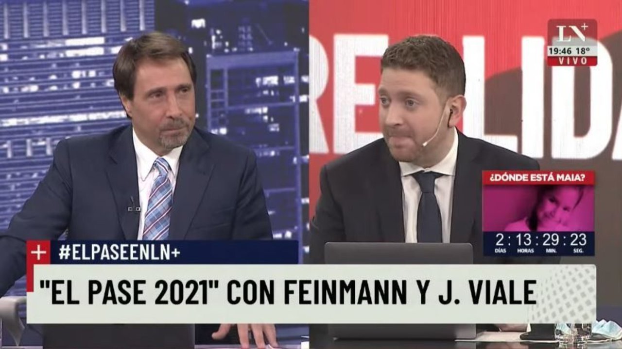 En el pase de LN+ Eduardo Feinmann y Jonatan Viale utilizaron políticamente el secuestro de Maia Beloso y blindaron a Larreta