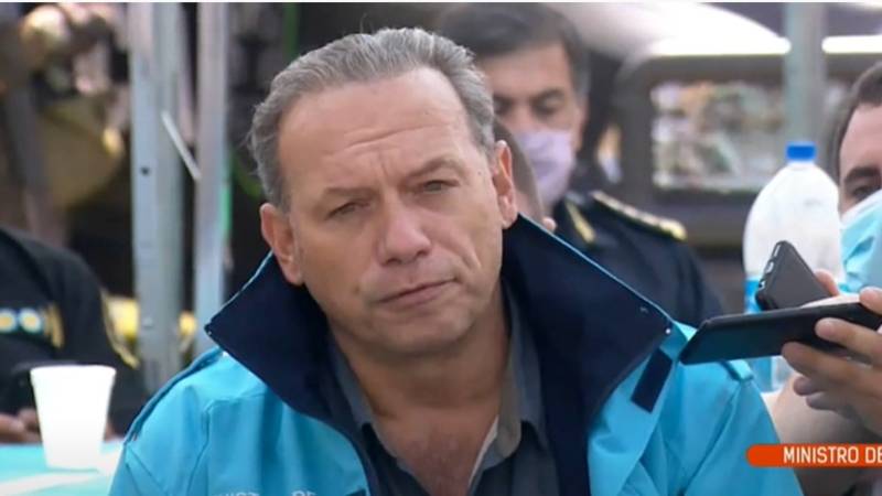 Sergio Berni bajó su lista de precandidatos en la provincia de Buenos Aires