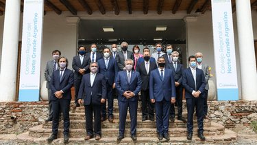 Alberto anunció un plan de empleo y quita de impuestos en el Norte