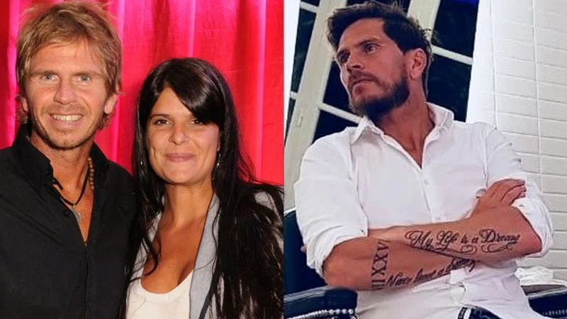 El Pollo Vignolo y su esposa Paula Planes